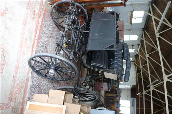 A Hartland Phaeton horse carriage